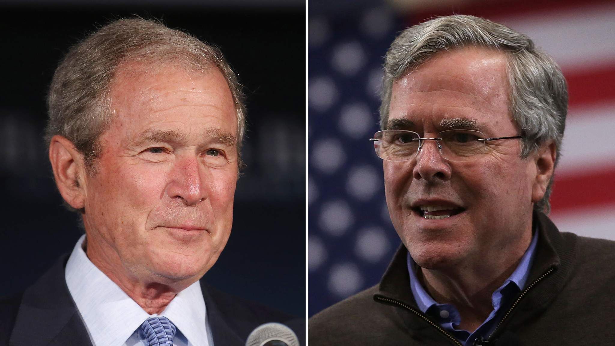 George Bush Hits The Campaign Trail For Jeb | US News | Sky News