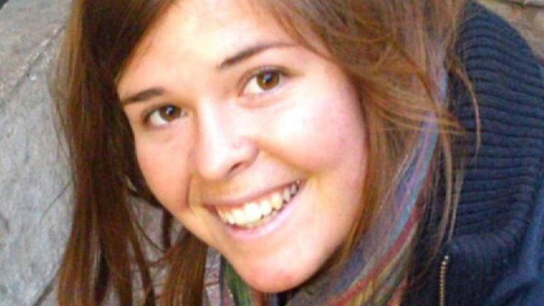 Kayla Mueller 26-year-old American humanitarian worker from Arizona