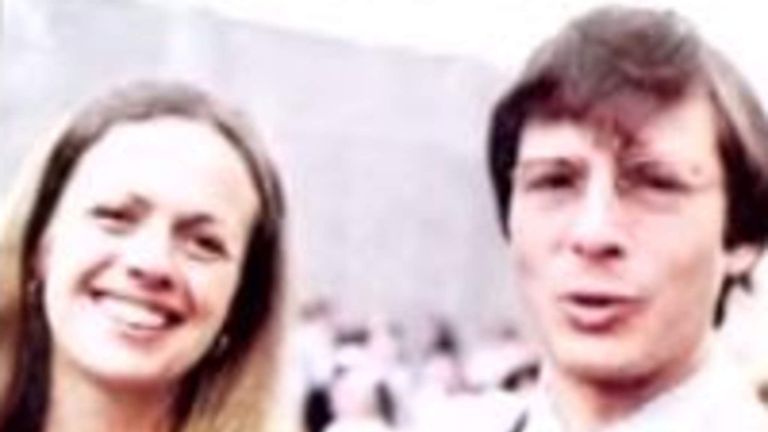 Robert Durst and his wife Kathleen McCormack Pic: HBO