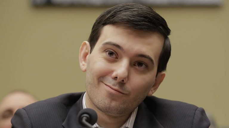 Martin Shkreli, former CEO of Turing Pharmaceuticals LLC, prepares to testify before a House Oversight and Government Reform hearing on "Developments in the Prescription Drug Market Oversight" on Capitol Hill in Washington