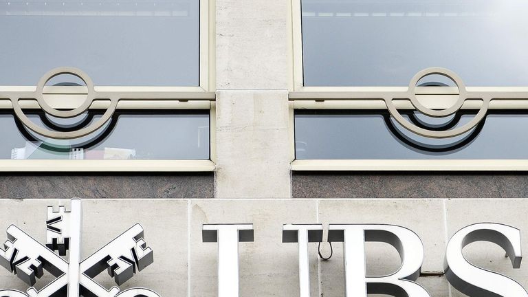 Logo of Swiss bank UBS