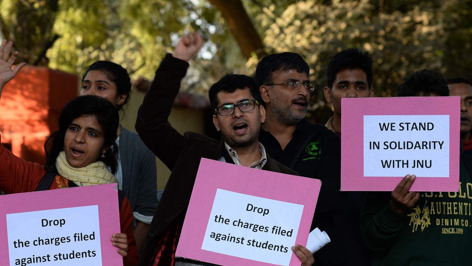 India Students Rally Over Free Speech Crackdown | World News | Sky News