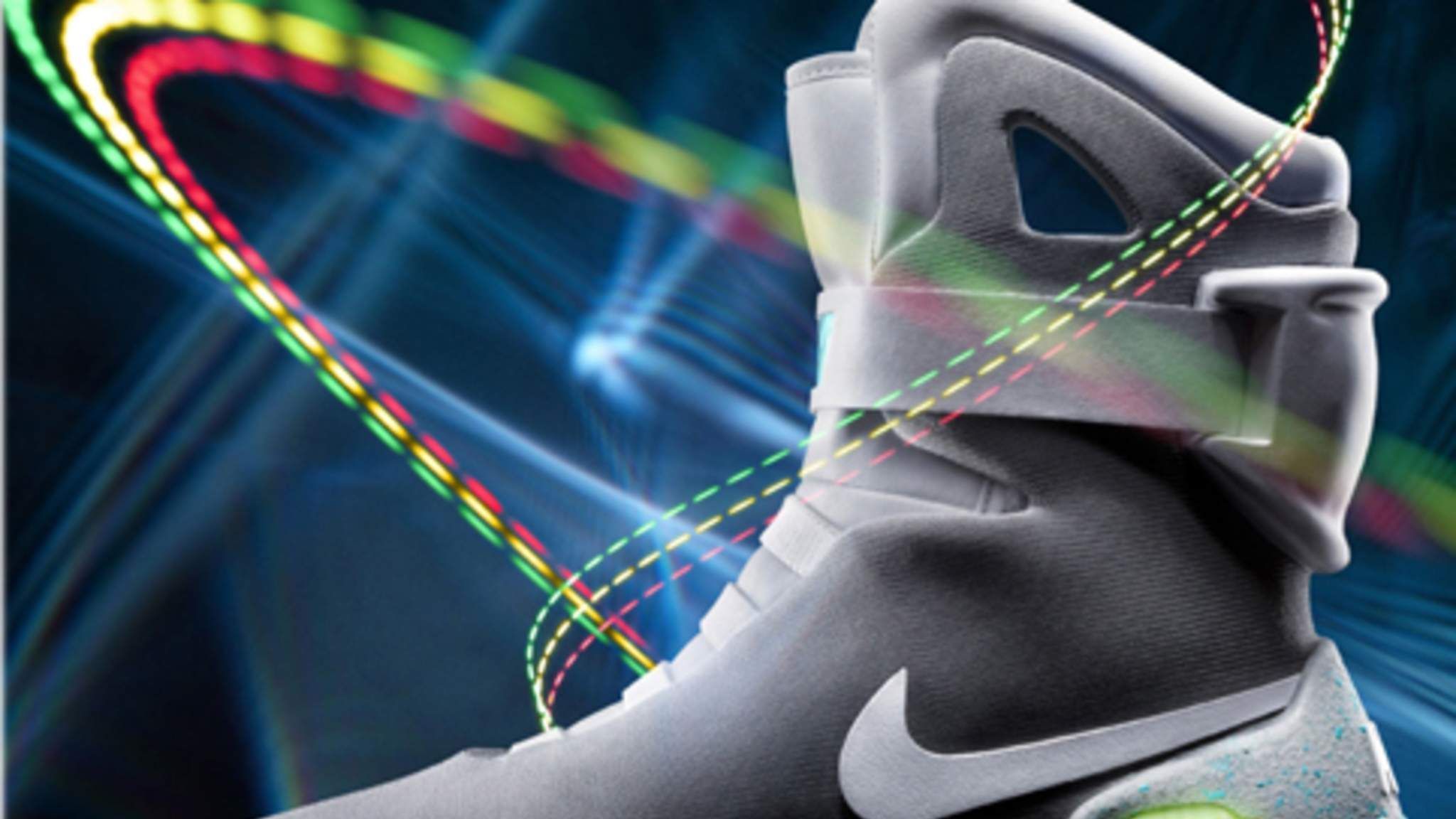 Honderd jaar Kwade trouw Moeras Nike Back To The Future Trainers 'Out In 2015' | Science & Tech News | Sky  News
