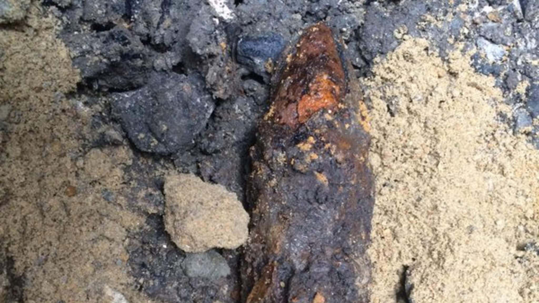 World War Two Bomb Found In London House | UK News | Sky News