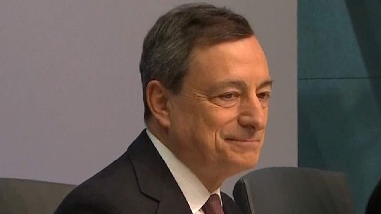 Mario Draghi, ECB President