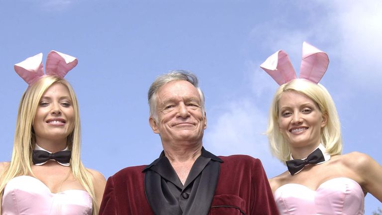Hugh Hefner Playboy bunnies