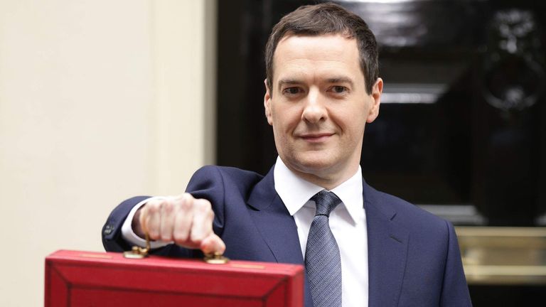 George Osborne before his Summer Budget in July 2015.
