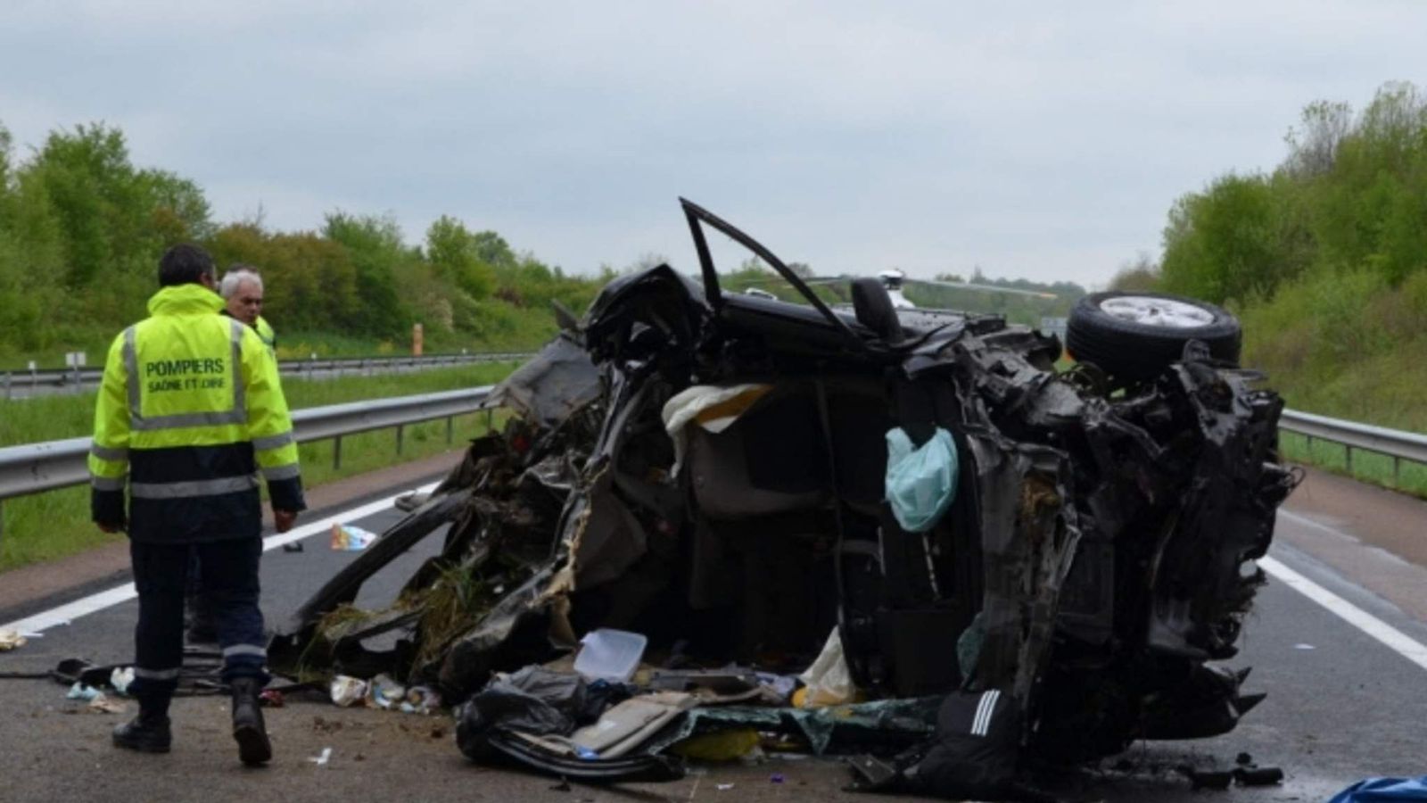 France Car Crash Family's Lives 'Torn Apart' World News Sky News