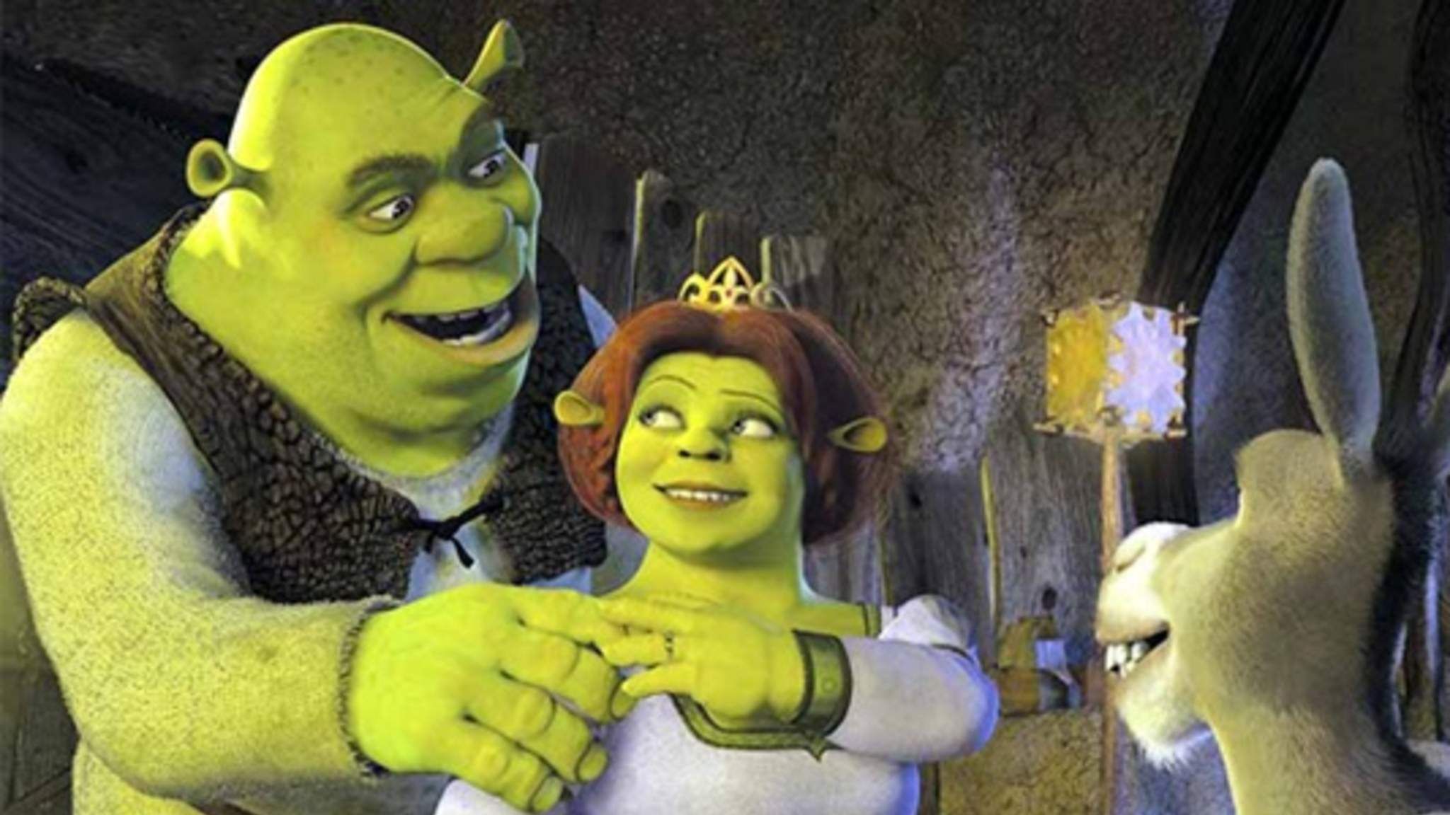 Shrek and <b>friends</b>. 