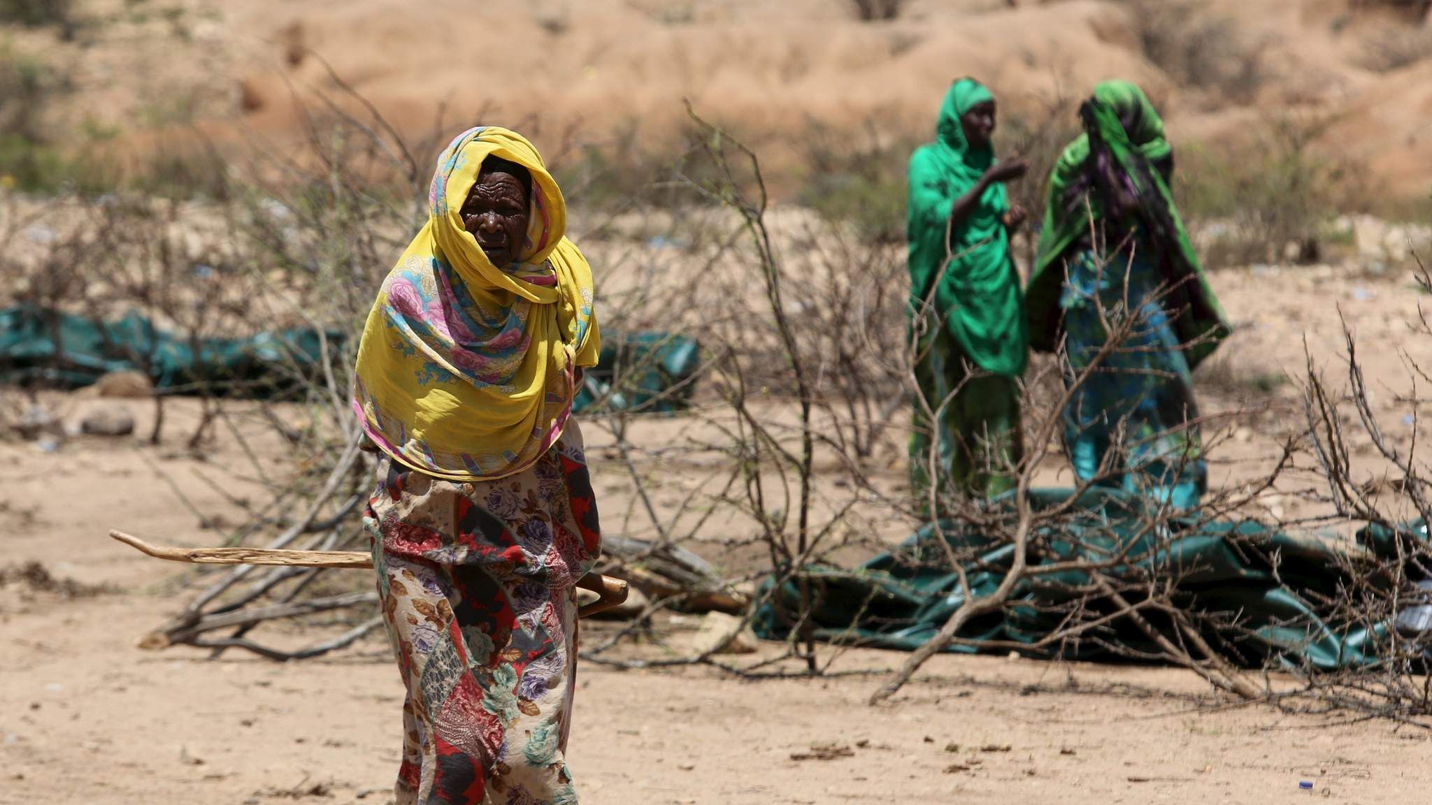 Hyenas Attack Starving Women As Drought Hits | World News | Sky News