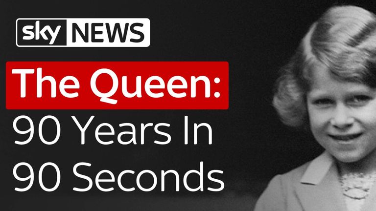 90 Years in 90 Seconds the queen