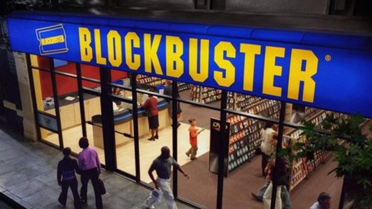 Blockbuster Collapses 4 200 Jobs At Risk Business News Sky News