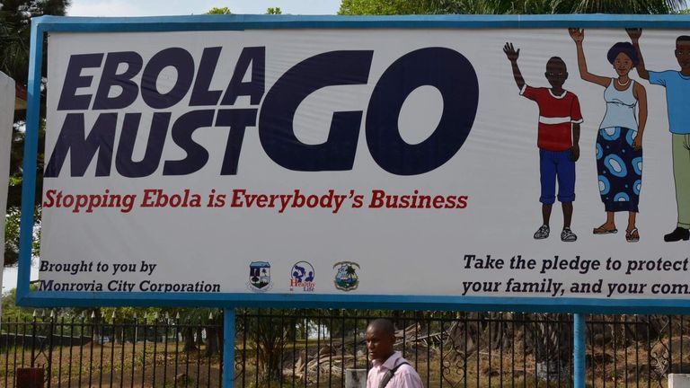 Woman Dies Of Ebola As New Liberia Case Emerges World News Sky