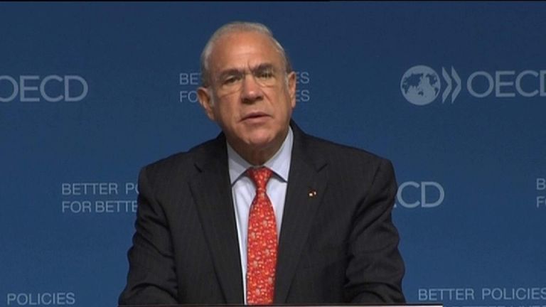 OECD Secretary General Angel Gurria