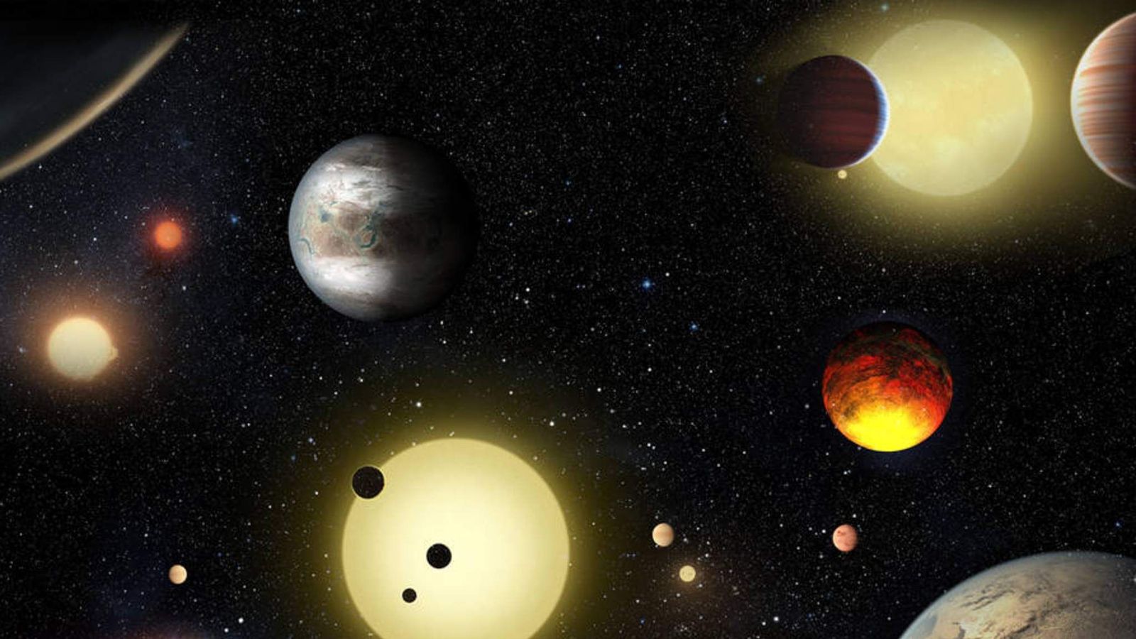 7 новых планет. Планеты вне солнечной системы экзопланеты. Космос Кеплер. Кеплер 160 Планета. Экзопланеты системы Кеплер.