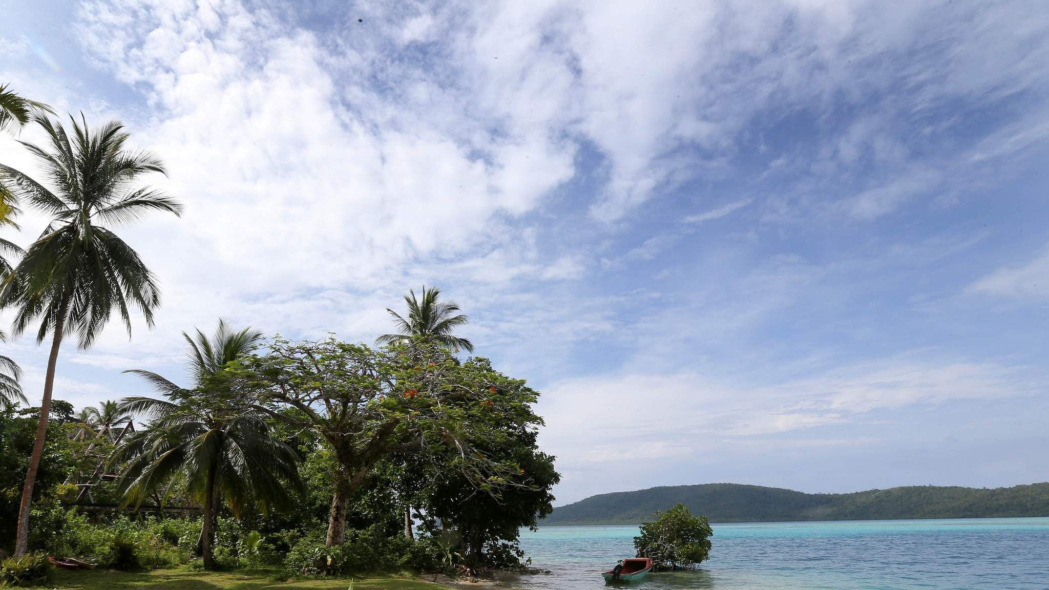 Five Islands Disappear As Sea Levels Rise World News Sky News