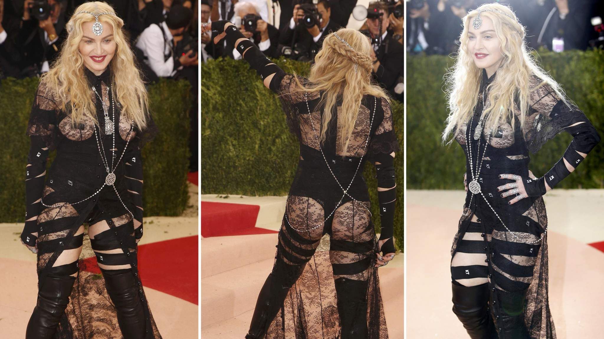 Madonna Claims Her Risqué Met Gala Outfit Was “a Political Statement”
