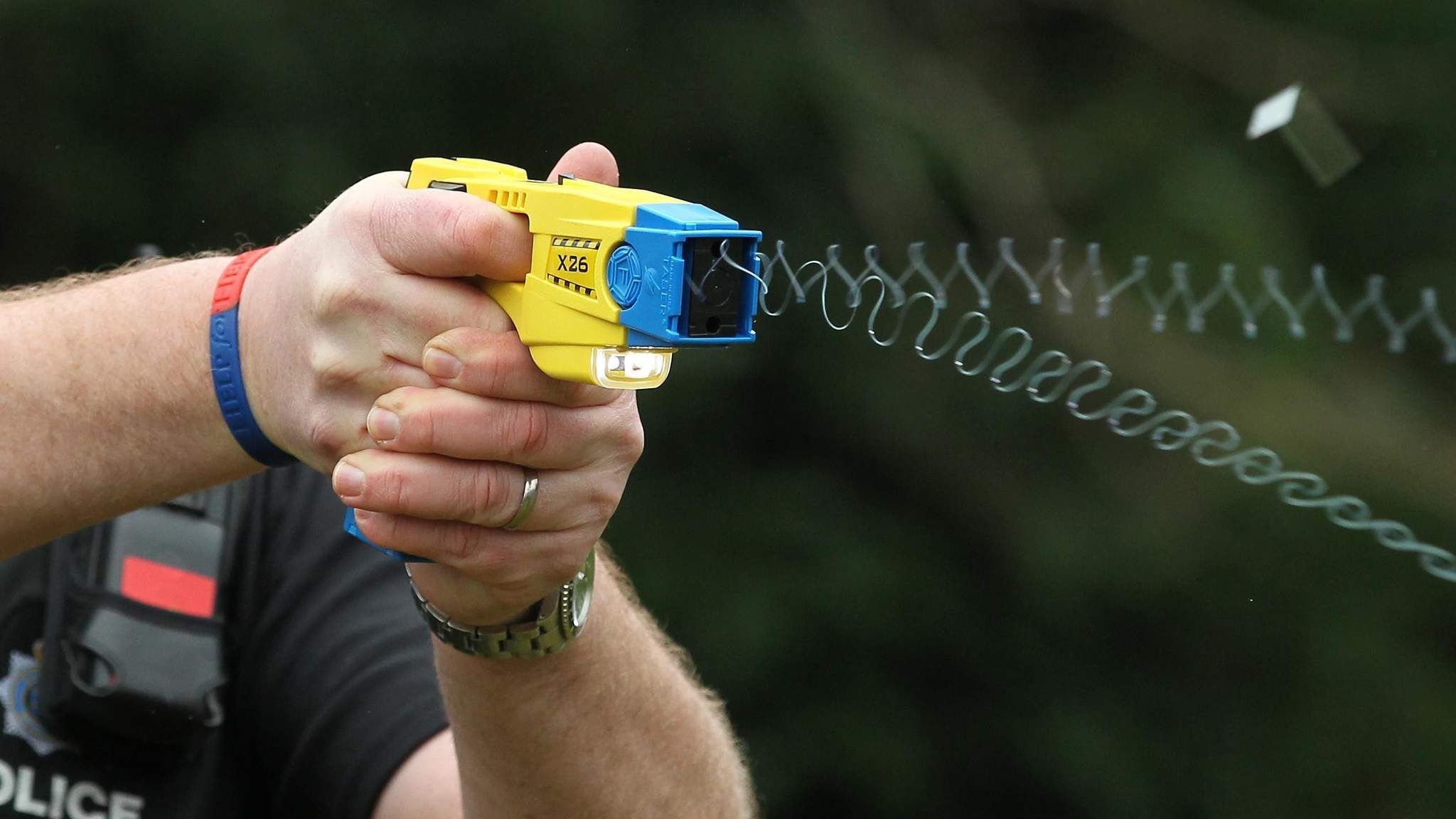 Stun guns for everyone? Taser fires up debate