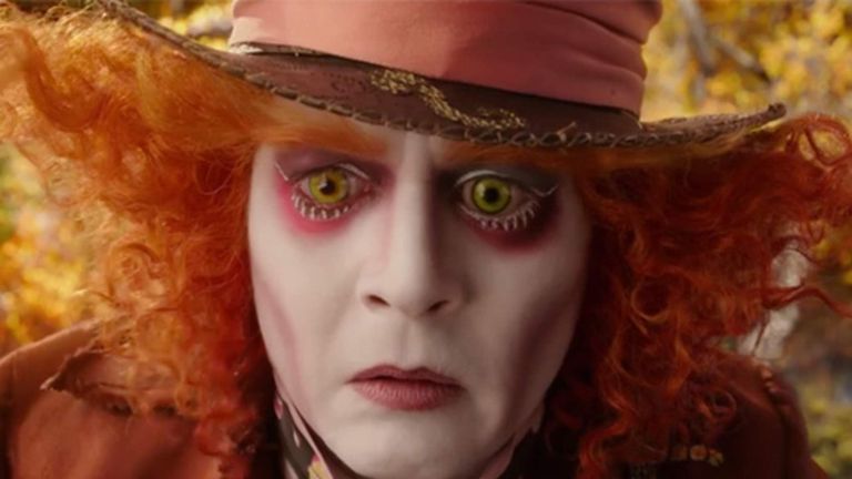 Johnny Depp in Alice Through the Looking Glass