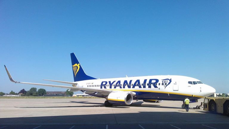 Ryanair corporate plane