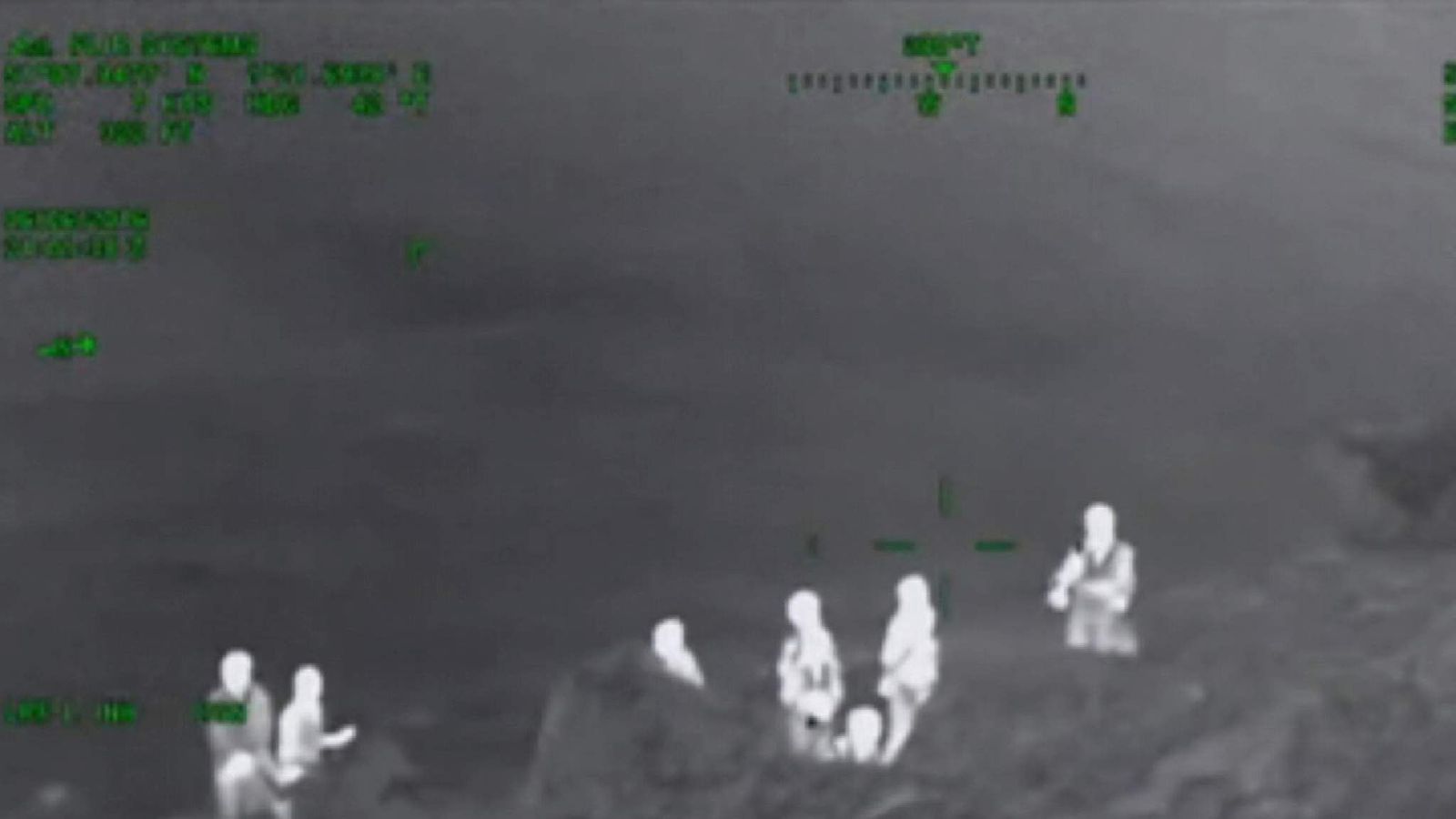 Trapped Teenagers Rescued From Rising Tide | UK News | Sky News