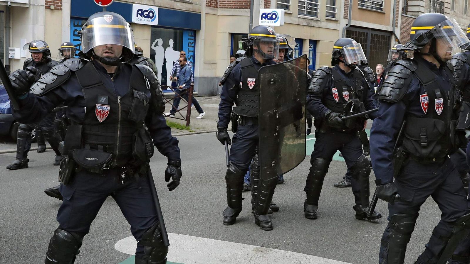 Questions Over French Police Tactics In Lille | World News | Sky News