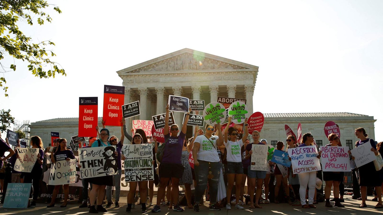 Supreme Court Strikes Down Texas Abortion Law | US News | Sky News