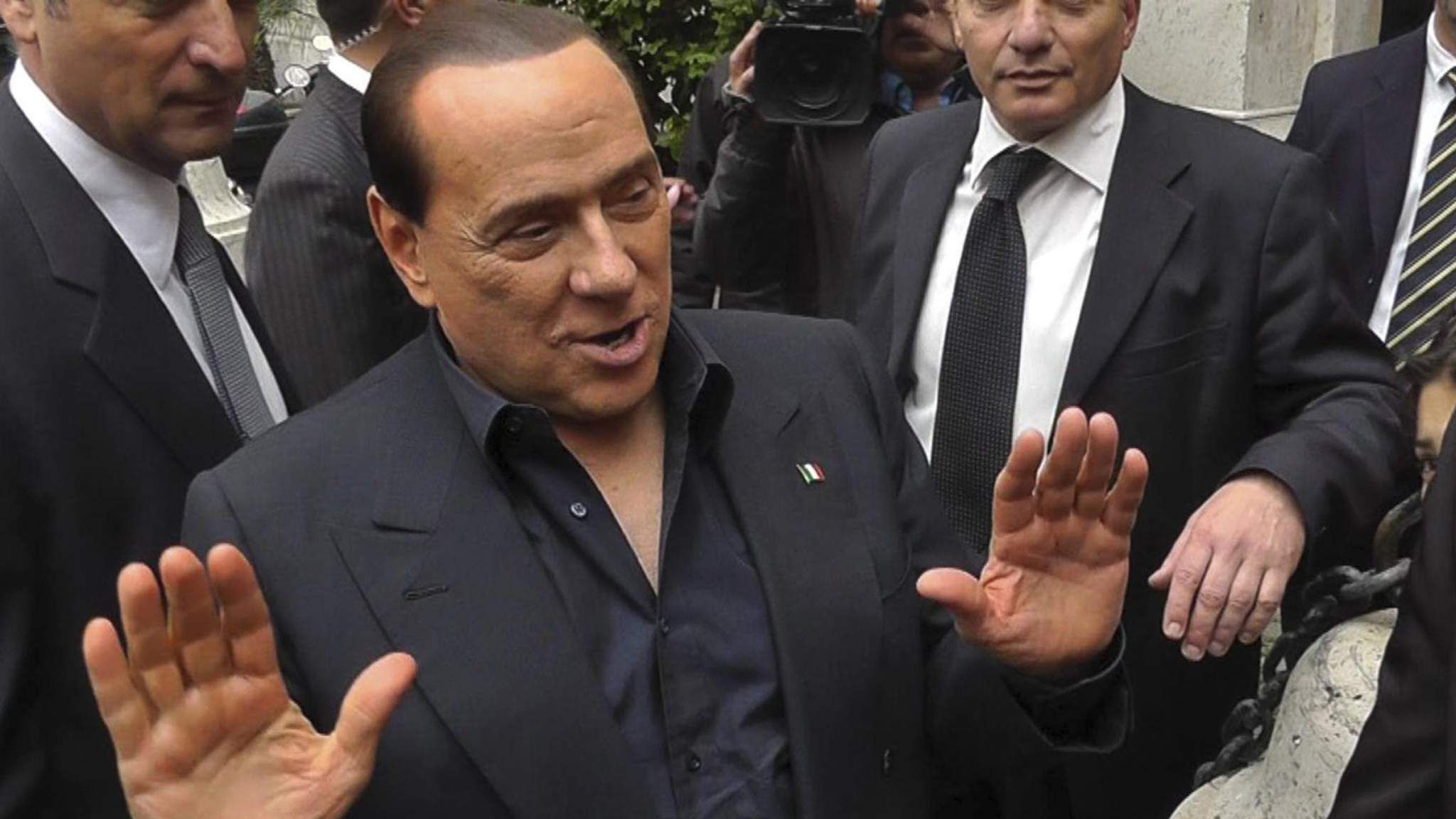 Former Italian PM Berlusconi Taken To Hospital | World News | Sky News