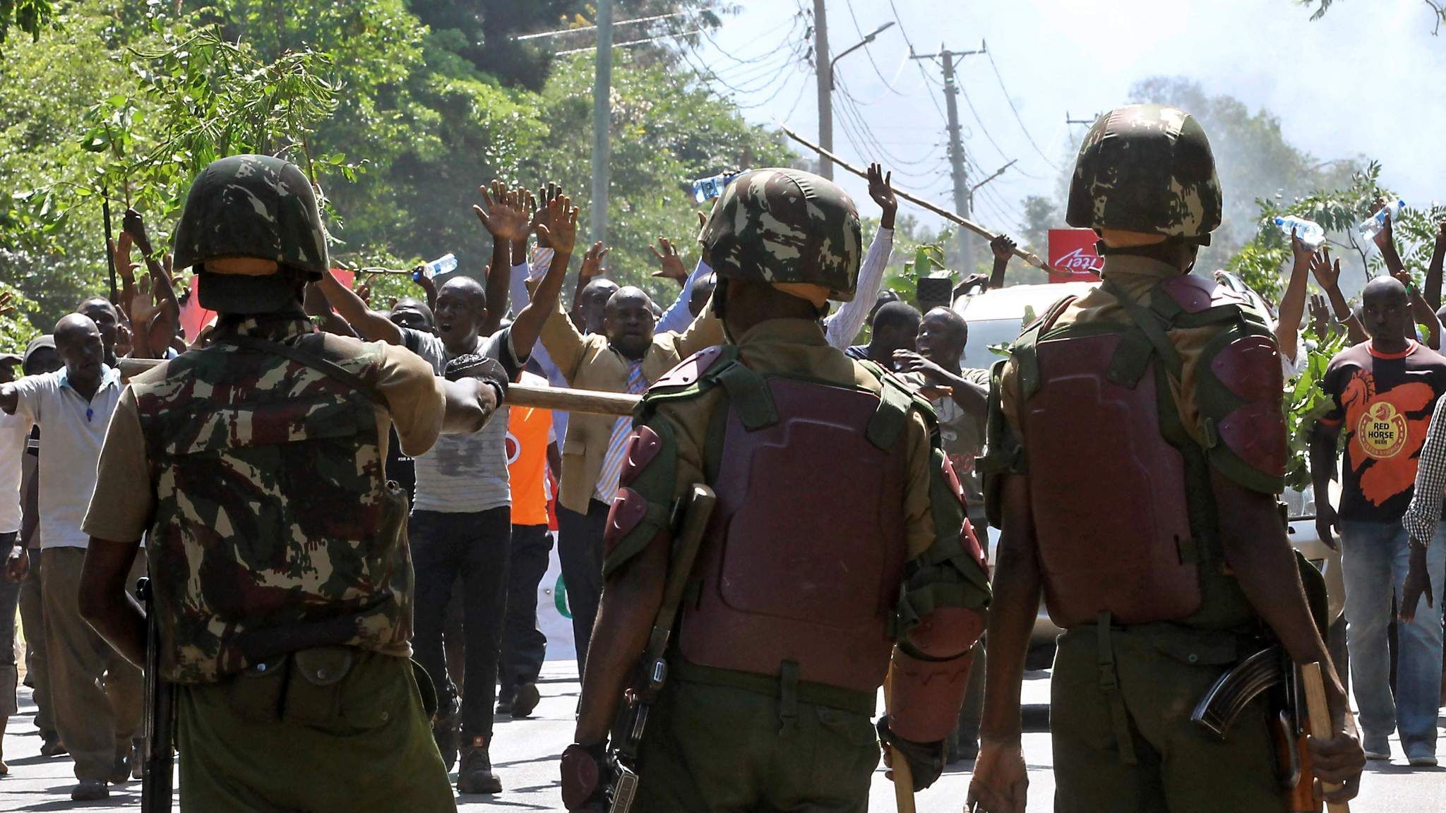 Kenya Bans Protests After Two Killed In Riots World News Sky News