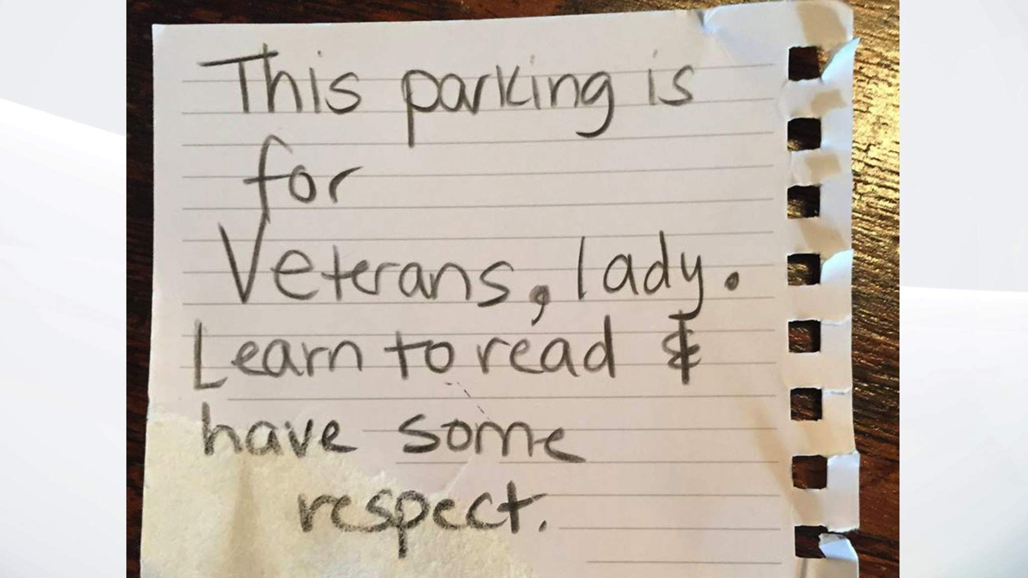 Note only. Leaving a Note.