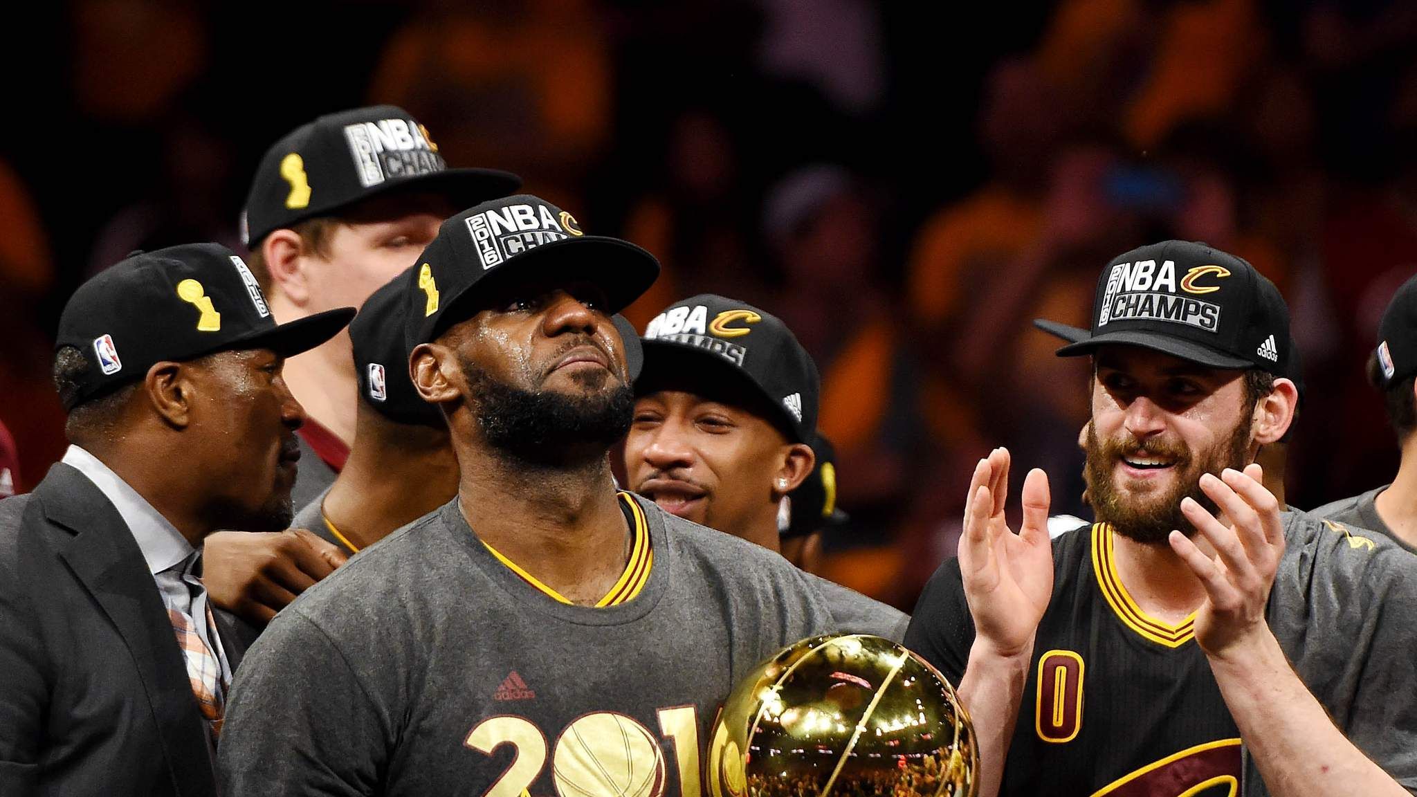 Cleveland Cavaliers win first NBA title