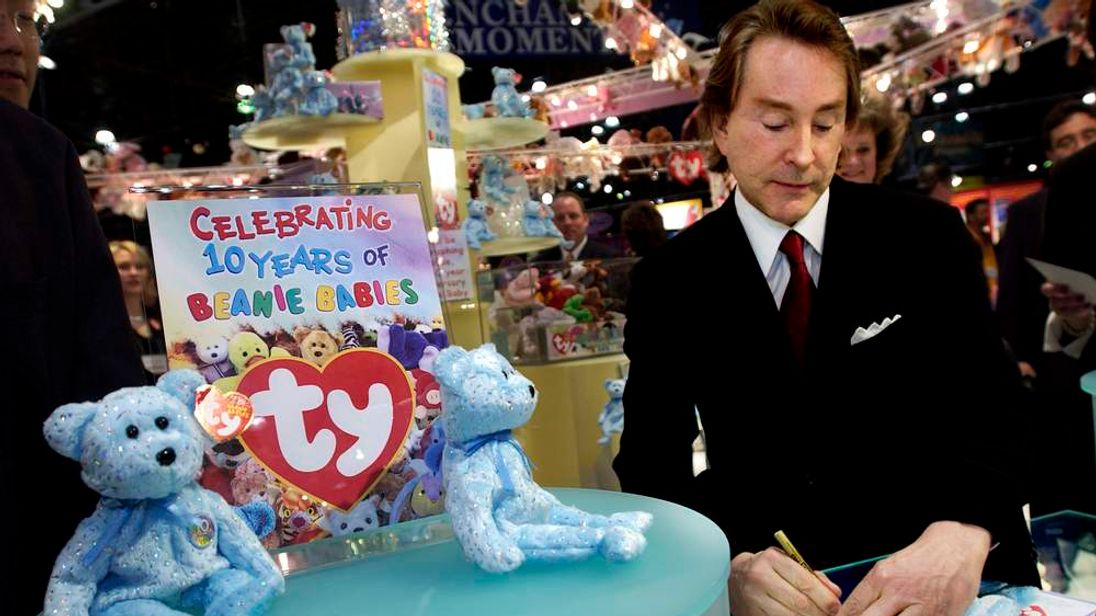 beanie baby creator avoids
