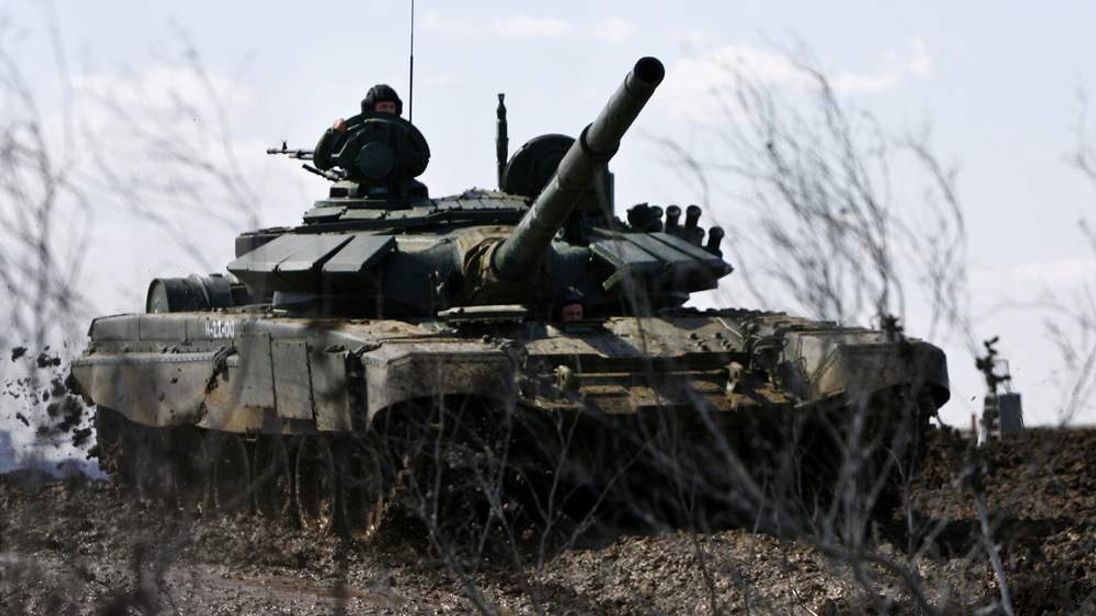 modern cutting edge russian tank