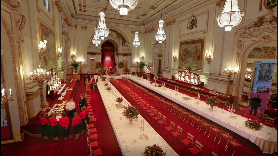 Secrets Of State Banquets At Buckingham Palace