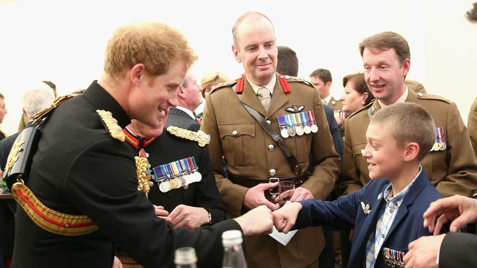 Prince Harry Pays Tribute To Fallen Soldiers UK News Sky News(01)