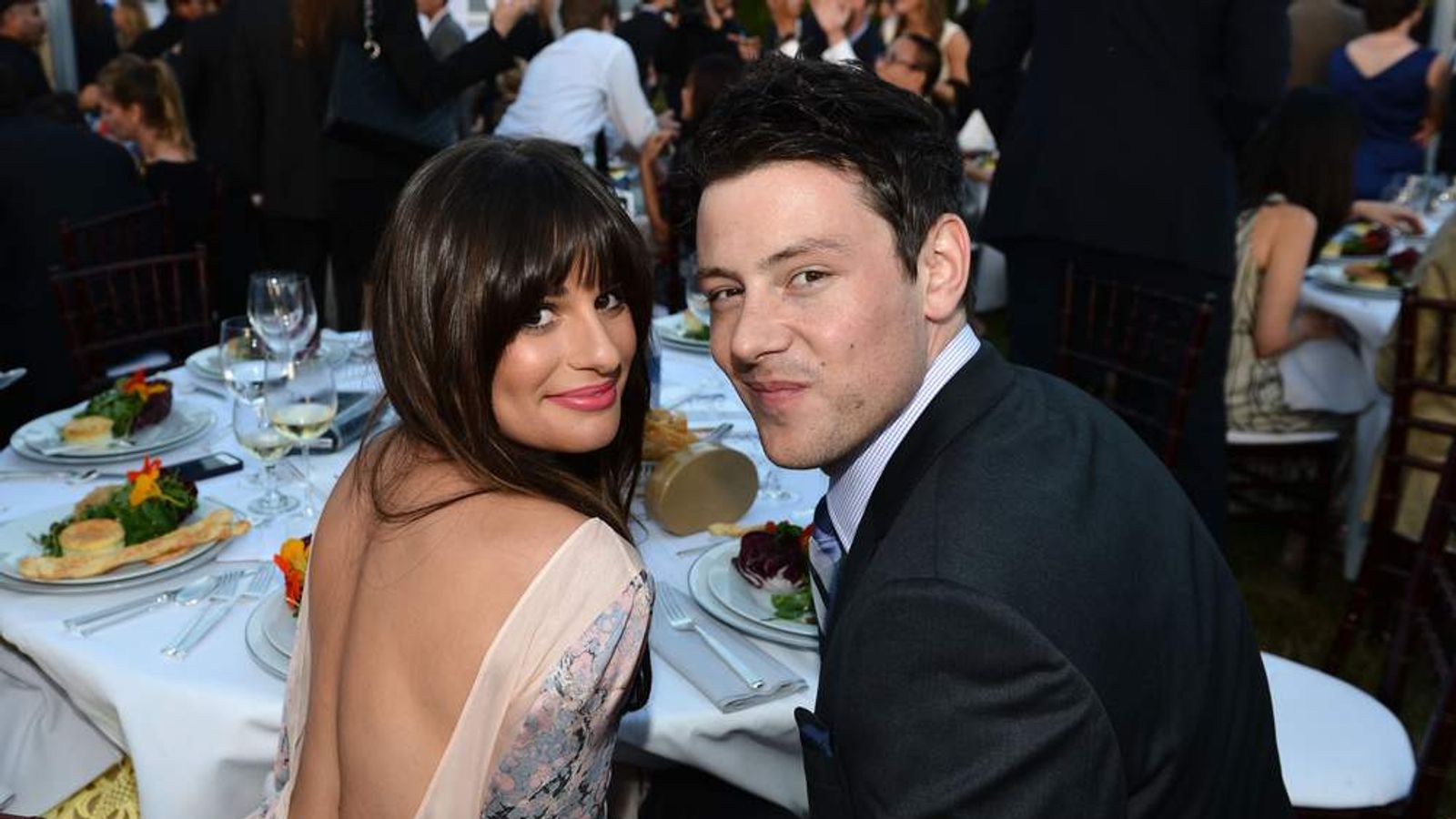 Get on board, Lea! Cory Montheith and Glee girlfriend prepare for
