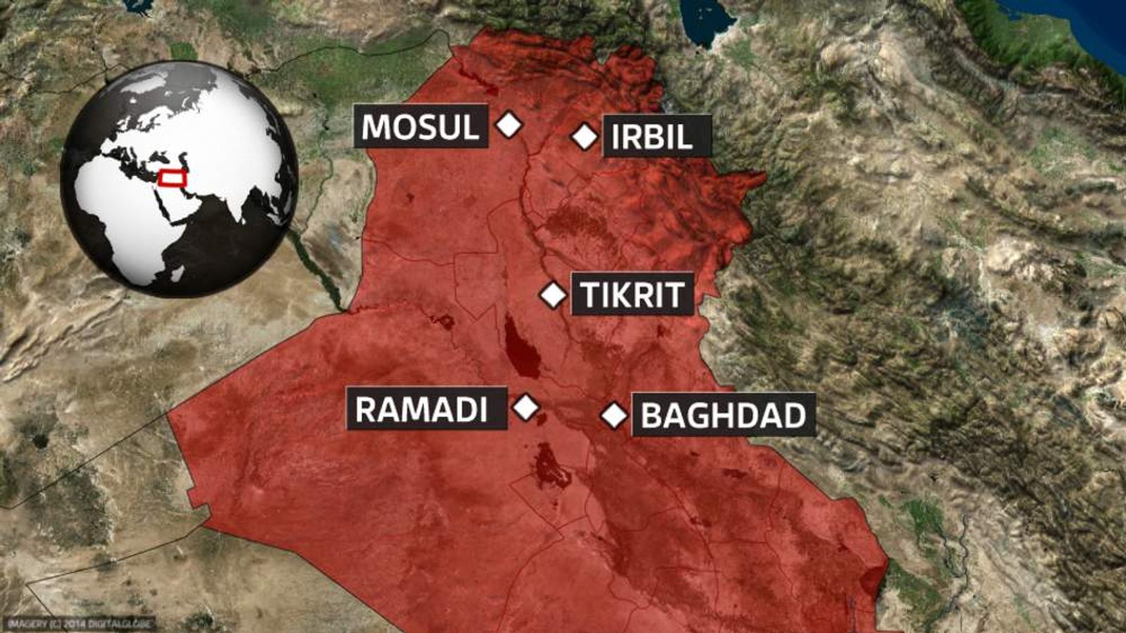 Islamic State Threatening Iraqi City Of Ramadi | World News | Sky News