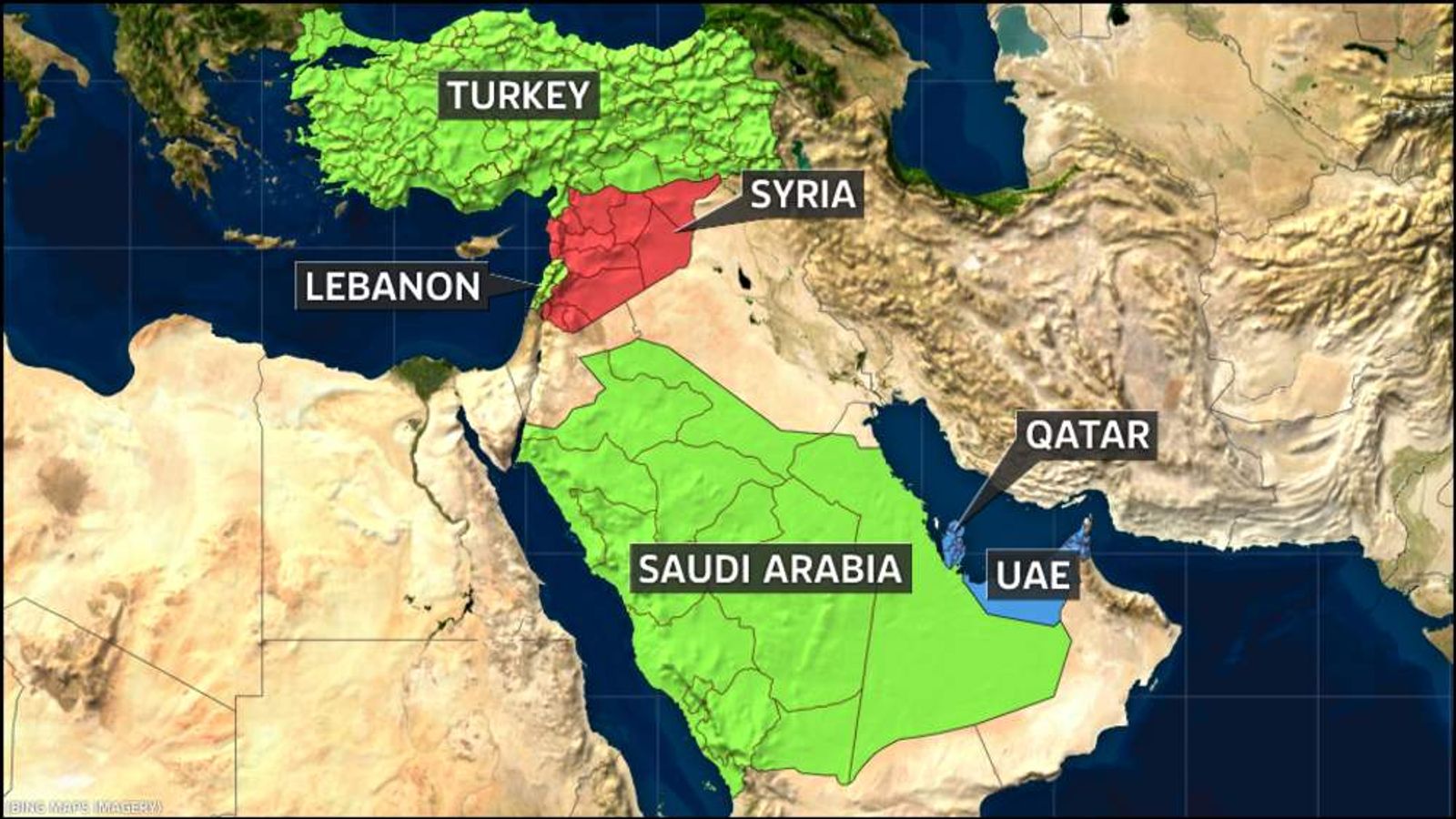 Gulf States Order Citizens To Leave Lebanon | World News | Sky News