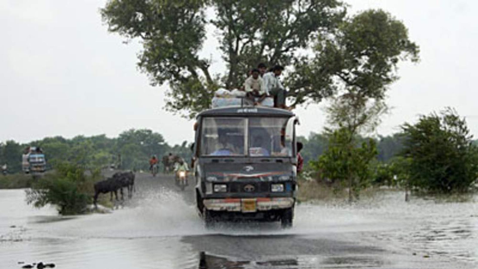 Twenty Dead As Bus Plunges Into River In India | World News | Sky News