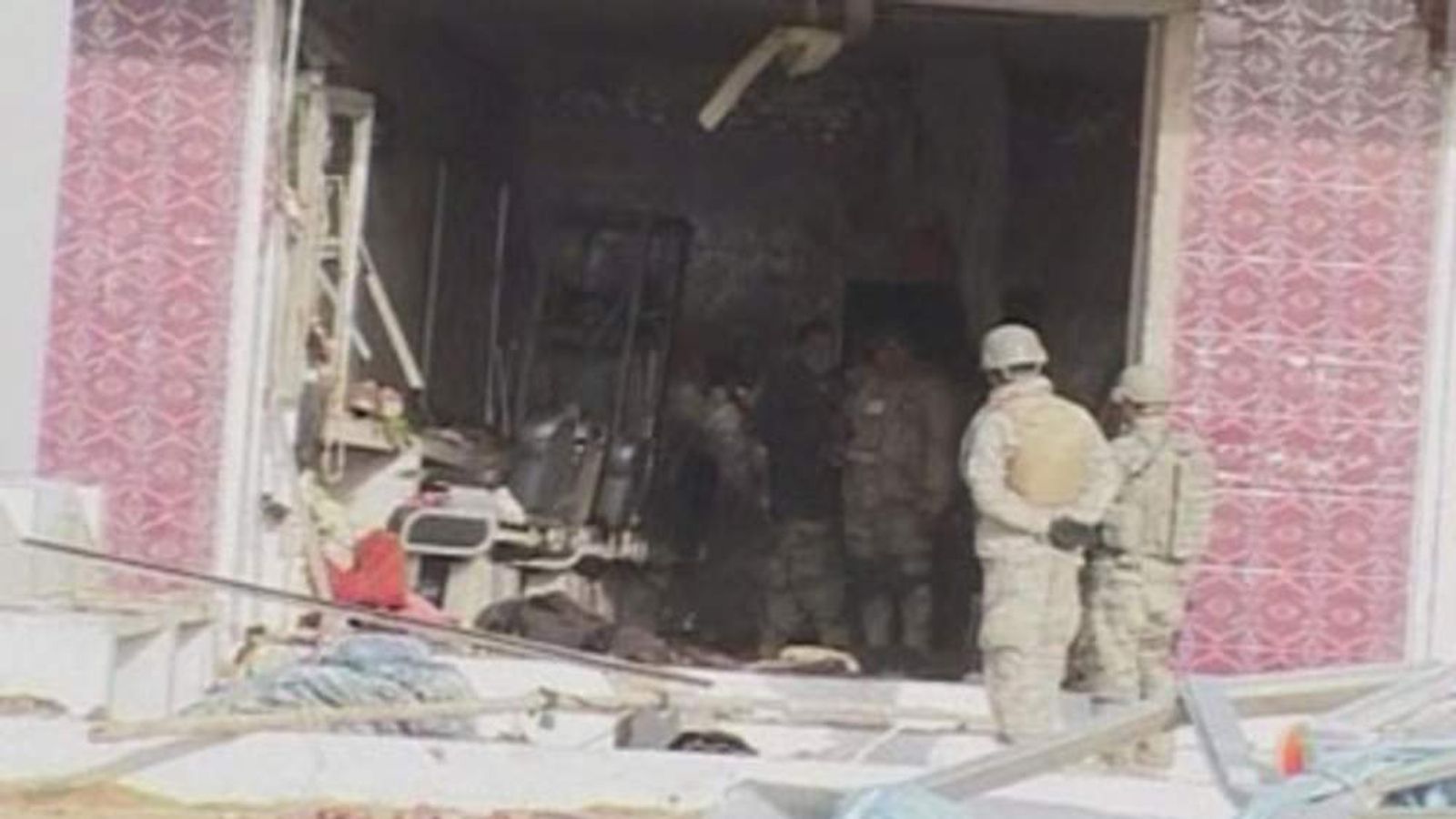 Seventeen Killed in Attack On Bath House | World News | Sky News