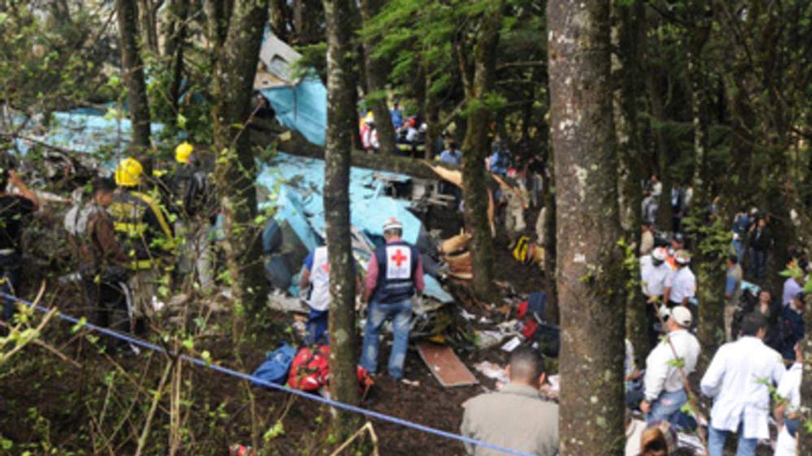 Honduras Plane Crash Kills Fourteen | World News | Sky News