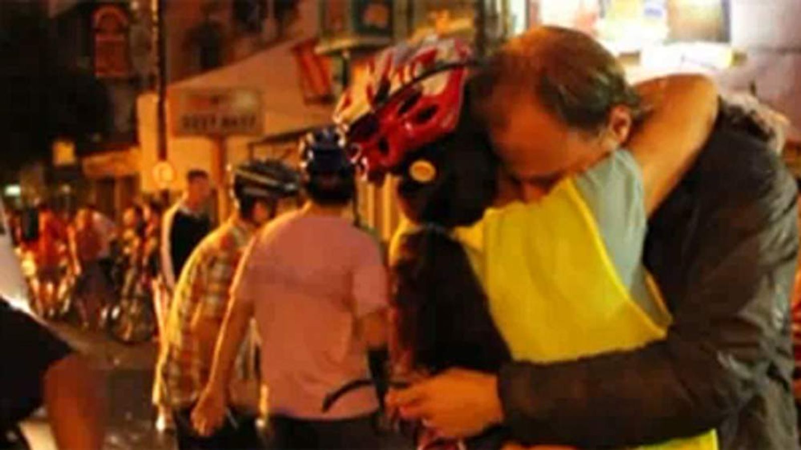 Driver Ploughs Car Into Brazilian Cyclists | World News | Sky News