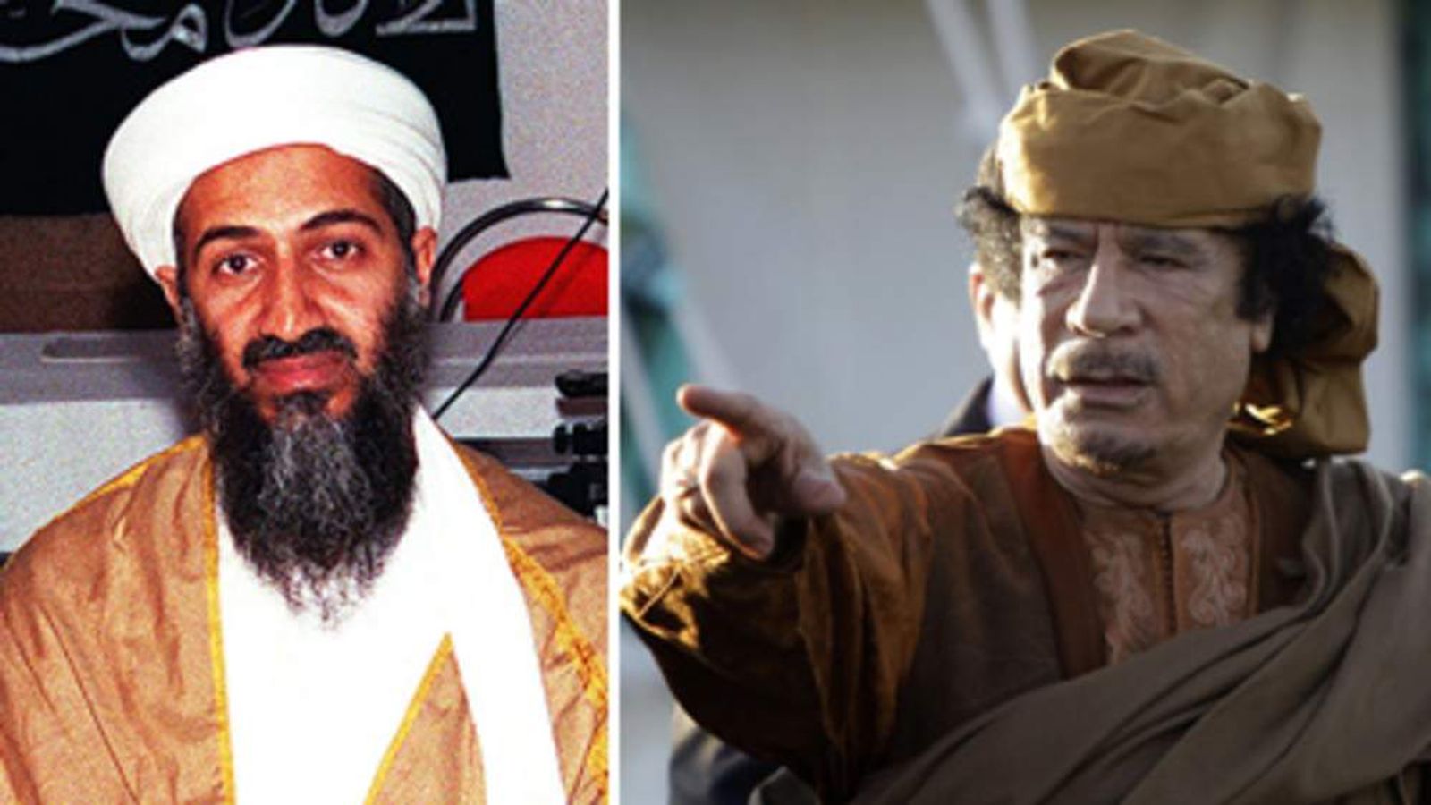 Bin Laden Was Made A Wanted Man By Gaddafi | World News | Sky News