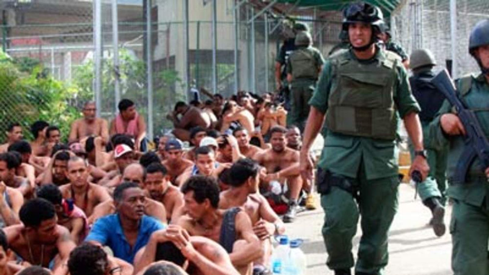 At Least 22 Killed In Venezuela Prison Riots | World News | Sky News