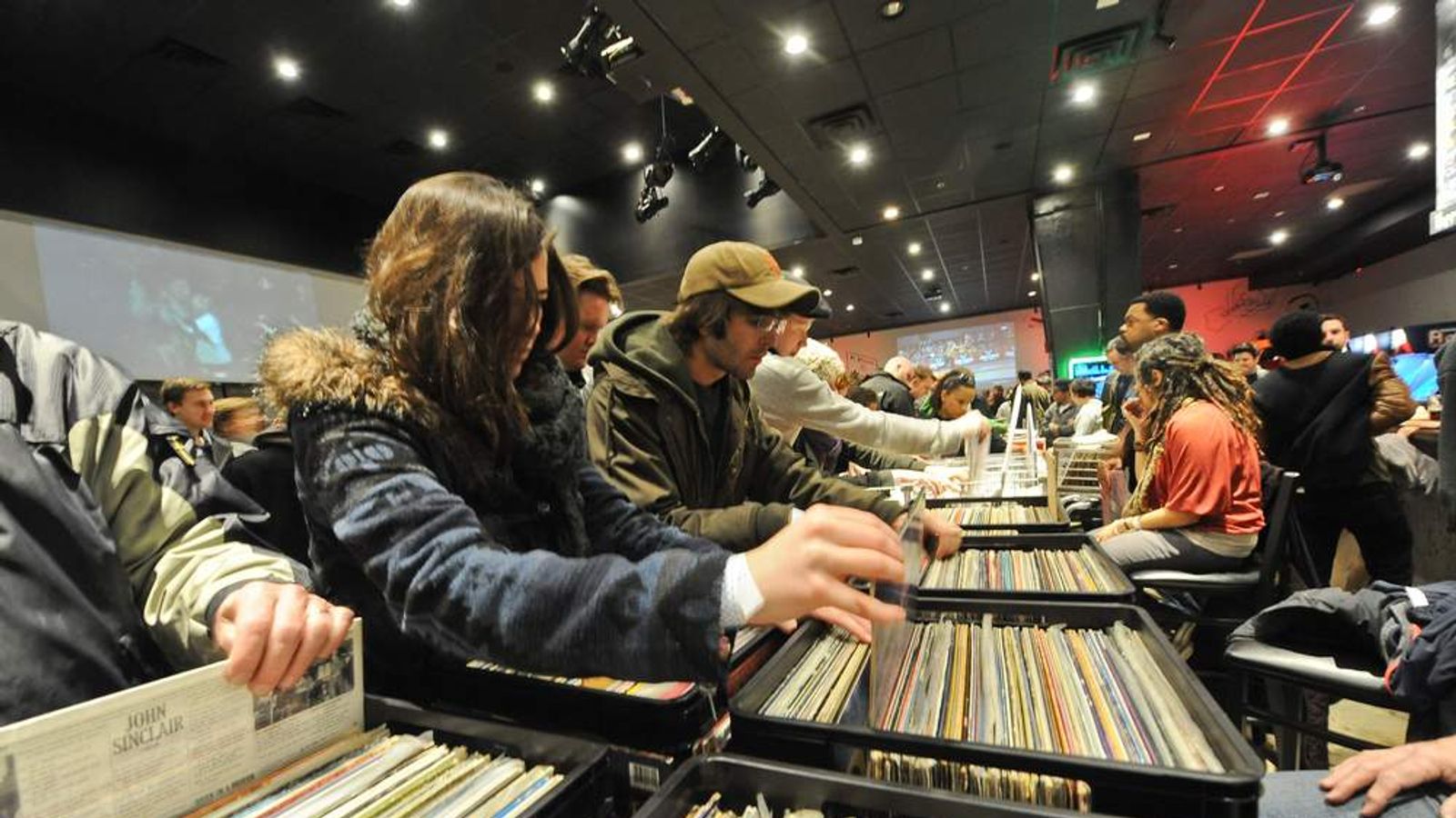 Vinyl LP Sales Highest In A Decade, Says BPI | Ents & Arts News | Sky News
