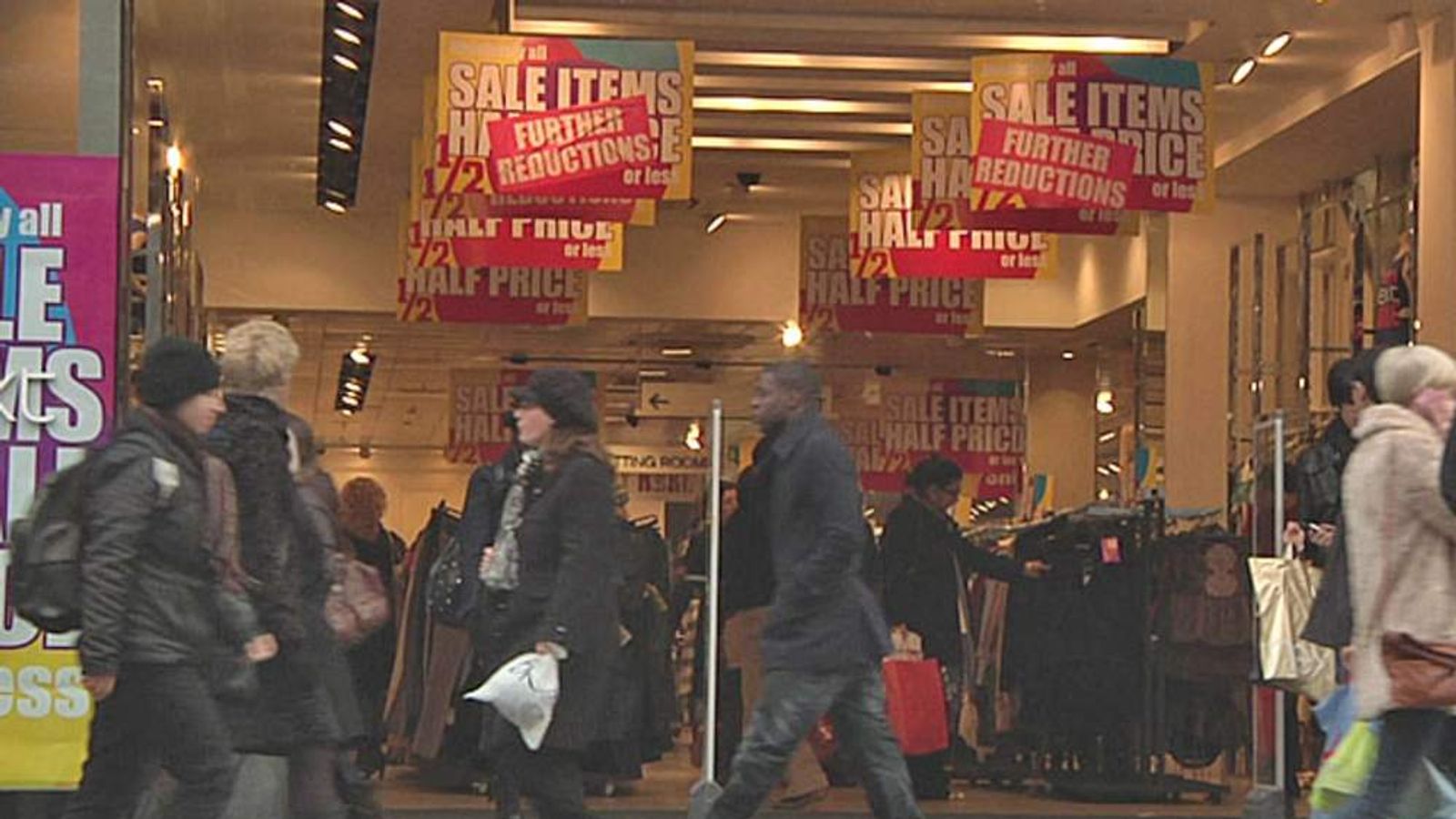 Online Sales Bonanza Benefits Retail Giants Business News Sky News