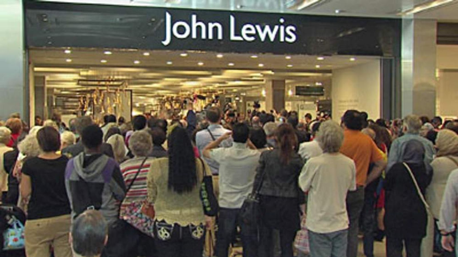 John Lewis Strikes Gold With Olympic Sales Business News Sky News