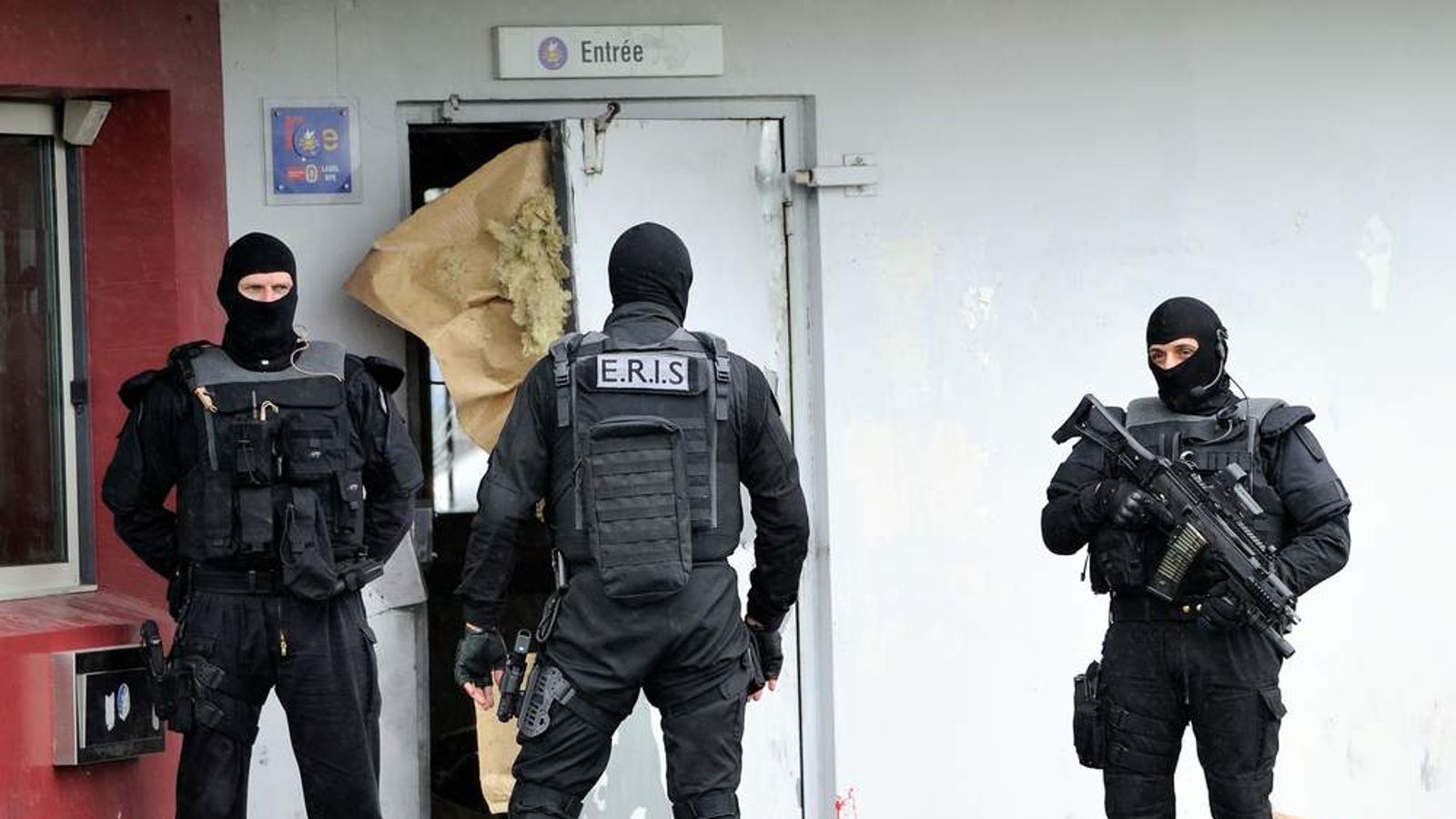 France Jail Break: Prisoner Uses Explosives | World News | Sky News