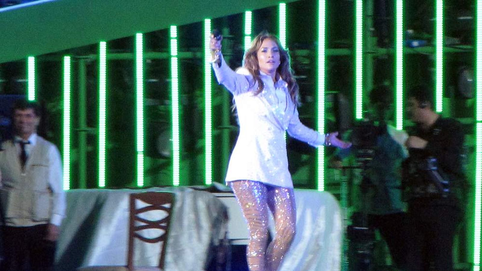 Jennifer Lopez Sings To &lsquo;Oppressive&rsquo; Leader | Ents & Arts News | Sky News