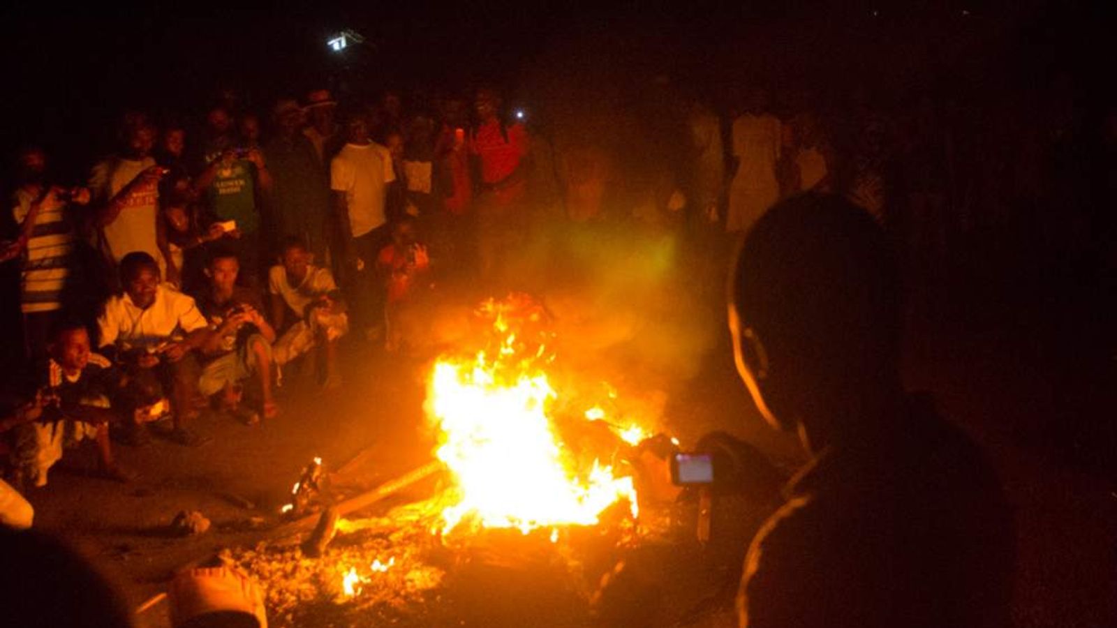 Madagascar Travel Warning After Men Set Alight | World News | Sky News